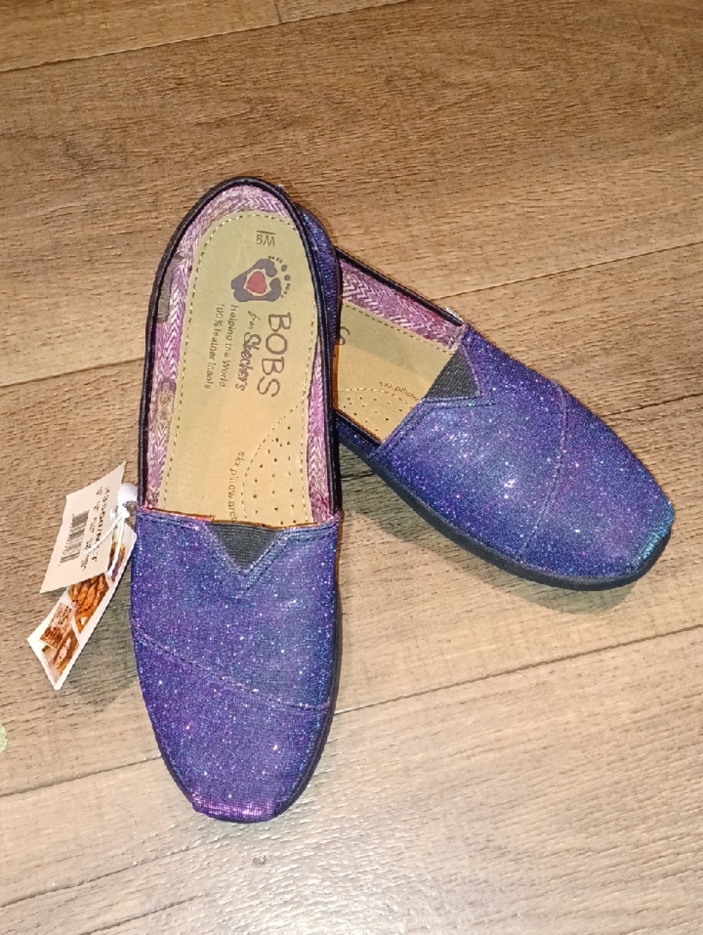 Sparkly Galactic Skechers Bobs